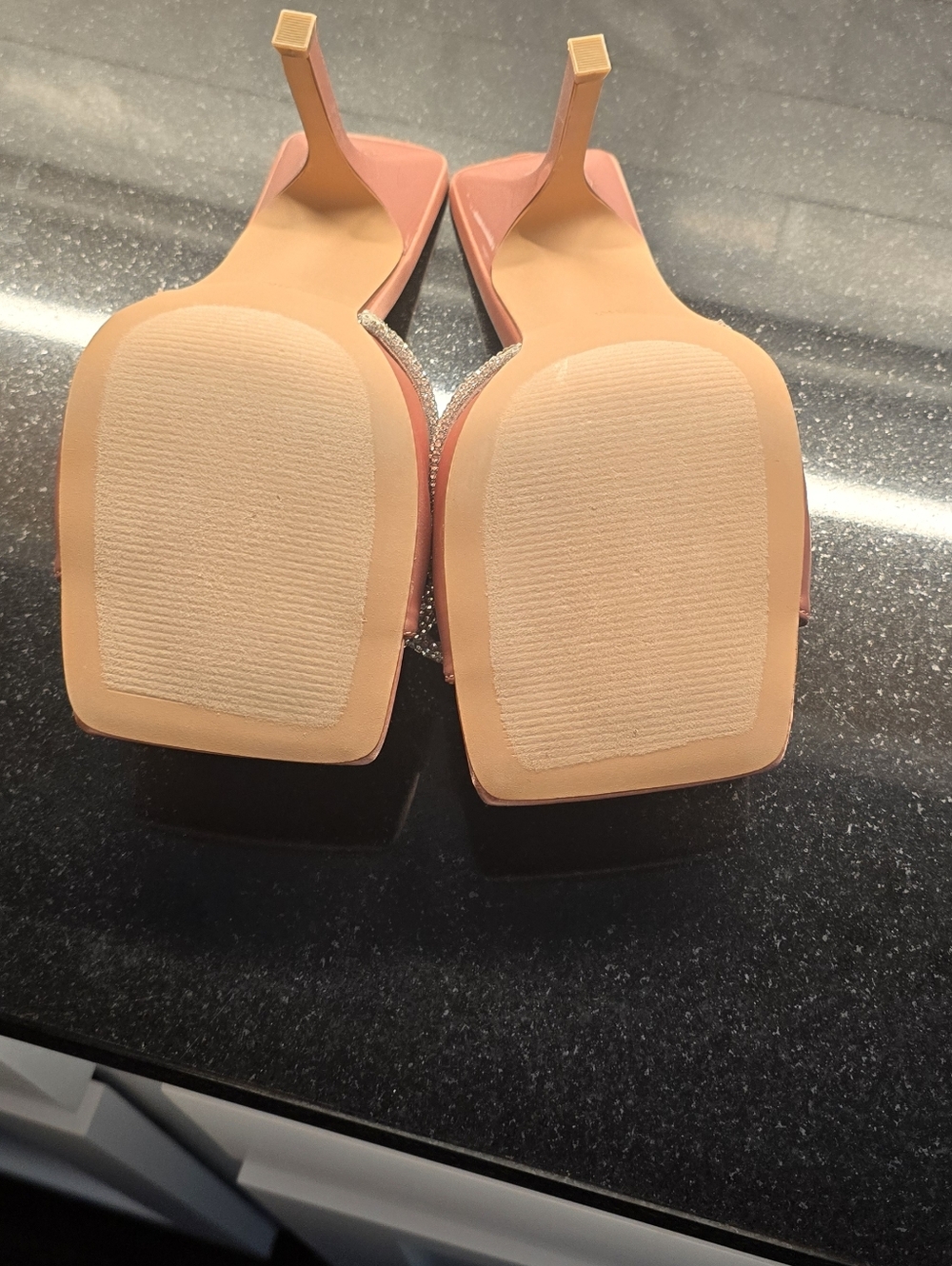 NIB Steve Madden Blush Women's 8 Heels Great Wedding Shoe - Picture 5 of 5
